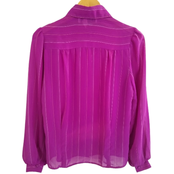 Vtg 60s Blouse - Picture 7 of 11